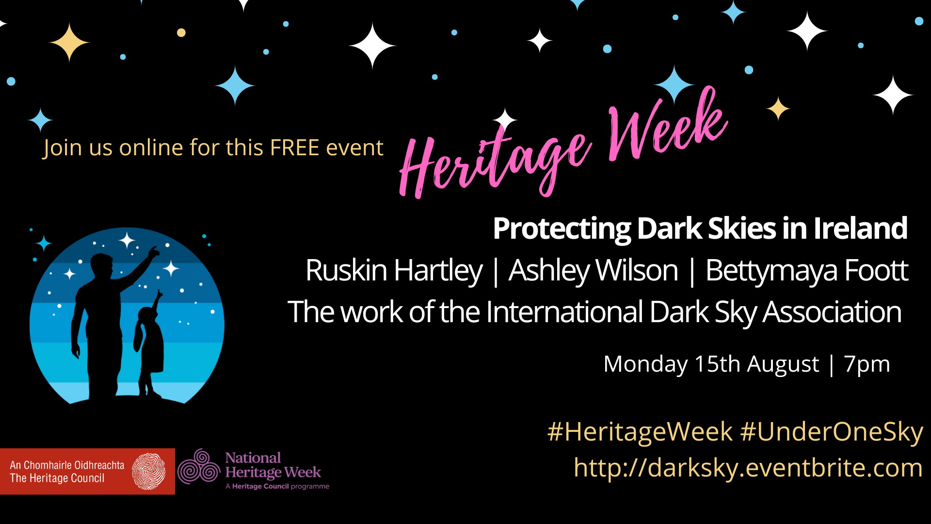 Dark Sky Events for Heritage Week 2022