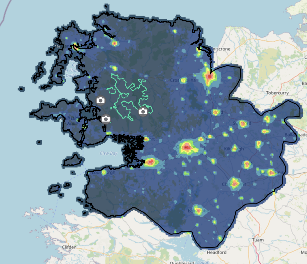 Dark Skies Map